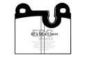 DP311 Ultimax2 Bakre Bromsbelägg (Gata) EBC Brakes