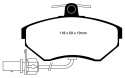 DP31351C Redstuff Främre Bromsbelägg (Gata) EBC Brakes