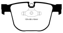 DP31451C BMW M3 2007-2013 Redstuff Bakre Bromsbelägg (Gata) EBC Brakes