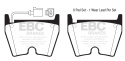 DP31513/3C Redstuff Främre Bromsbelägg (Gata) EBC Brakes