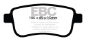 DP32025C Redstuff Bakre Bromsbelägg (Gata) EBC Brakes
