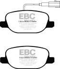 DP32080C Redstuff Bakre Bromsbelägg (Gata) EBC Brakes
