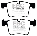 DP32105C Redstuff Främre Bromsbelägg (Gata) EBC Brakes