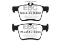 DP32153C VW Golf MK7 inkl GTI Redstuff Bakre Bromsbelägg (Gata) EBC Brakes