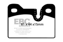 DP342 Ultimax2 Bakre Bromsbelägg (Gata) EBC Brakes
