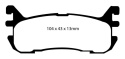 DP41003R Yellowstuff Bakre Bromsbelägg (Sport) EBC Brakes