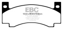 DP41176R Yellowstuff Främre Bromsbelägg (Sport) EBC Brakes