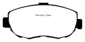 DP41223R Yellowstuff Främre Bromsbelägg (Sport) EBC Brakes