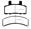 DP41273R Yellowstuff Främre Bromsbelägg (Sport) EBC Brakes
