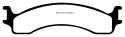 DP41307R Yellowstuff Främre Bromsbelägg (Sport) EBC Brakes