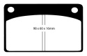 DP4143R Yellowstuff Främre / Bakre Bromsbelägg (Sport) EBC Brakes