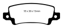 DP41458R Yellowstuff Bakre Bromsbelägg (Sport) EBC Brakes