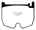 DP41486R Yellowstuff Främre Bromsbelägg (Sport) EBC Brakes