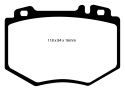 DP41487R Yellowstuff Främre Bromsbelägg (Sport) EBC Brakes