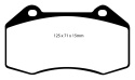 DP41539R Yellowstuff Främre Bromsbelägg (Sport) EBC Brakes