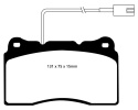 DP41540R ALFA ROMEO 147 / 156 3.2 2003-2006 Yellowstuff Främre Bromsbelägg (Sport) EBC Brakes