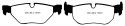 DP41577R Yellowstuff Bakre Bromsbelägg (Sport) EBC Brakes