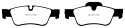 DP41593R Yellowstuff Bakre Bromsbelägg (Sport) EBC Brakes