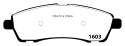 DP41603R Yellowstuff Bakre Bromsbelägg (Sport) EBC Brakes