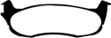 DP41633R Yellowstuff Bakre Bromsbelägg (Sport) EBC Brakes