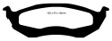 DP41718R Yellowstuff Bakre Bromsbelägg (Sport) EBC Brakes