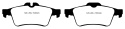 DP41749R Yellowstuff Bakre Bromsbelägg (Sport) EBC Brakes