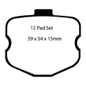 DP41771R Yellowstuff Främre Bromsbelägg (Sport) EBC Brakes