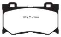 DP41823R Yellowstuff Främre Bromsbelägg (Sport) EBC Brakes