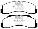 DP41855R Yellowstuff Främre Bromsbelägg (Sport) EBC Brakes