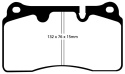 DP41908R Yellowstuff Främre Bromsbelägg (Sport) EBC Brakes