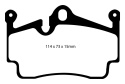 DP41920R Yellowstuff Bakre Bromsbelägg (Sport) EBC Brakes