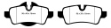 DP41931R Yellowstuff Bakre Bromsbelägg (Sport) EBC Brakes