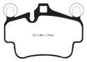 DP42029R Yellowstuff Främre / Bakre Bromsbelägg (Sport) EBC Brakes