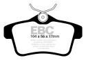 DP42053R Yellowstuff Bakre Bromsbelägg (Sport) EBC Brakes