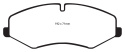 DP42060R Yellowstuff Främre Bromsbelägg (Sport) EBC Brakes
