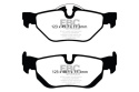DP42069R Yellowstuff Bakre Bromsbelägg (Sport) EBC Brakes