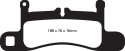 DP42098R Yellowstuff Bakre Bromsbelägg (Sport) EBC Brakes