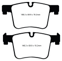 DP42105R Yellowstuff Främre Bromsbelägg (Sport) EBC Brakes