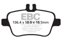 DP42157R Yellowstuff Bakre Bromsbelägg (Sport) EBC Brakes
