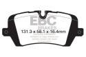 DP42161R Yellowstuff Bakre Bromsbelägg (Sport) EBC Brakes