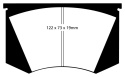 DP4223R Yellowstuff Främre Bromsbelägg (Sport) EBC Brakes