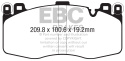 DP42370R Yellowstuff Främre Bromsbelägg (Sport) EBC Brakes