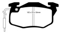 DP4545R Yellowstuff Främre Bromsbelägg (Sport) EBC Brakes