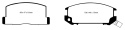 DP4602R Yellowstuff Bakre Bromsbelägg (Sport) EBC Brakes