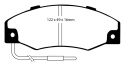 DP4604R Yellowstuff Främre Bromsbelägg (Sport) EBC Brakes