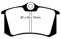 DP4680R Yellowstuff Bakre Bromsbelägg (Sport) EBC Brakes