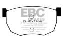 DP468 Ultimax2 Bakre Bromsbelägg (Gata) EBC Brakes