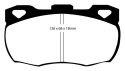 DP4708R Yellowstuff Främre Bromsbelägg (Sport) EBC Brakes