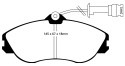 DP4711R Yellowstuff Främre Bromsbelägg (Sport) EBC Brakes