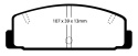 DP4729R Yellowstuff Bakre Bromsbelägg (Sport) EBC Brakes